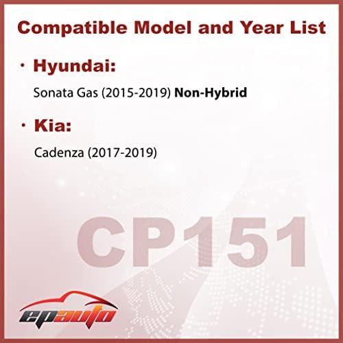 EPAuto CP151 (CF12151) Подмяна на салонного на въздушния филтър Hyundai Premium включва Активен въглен