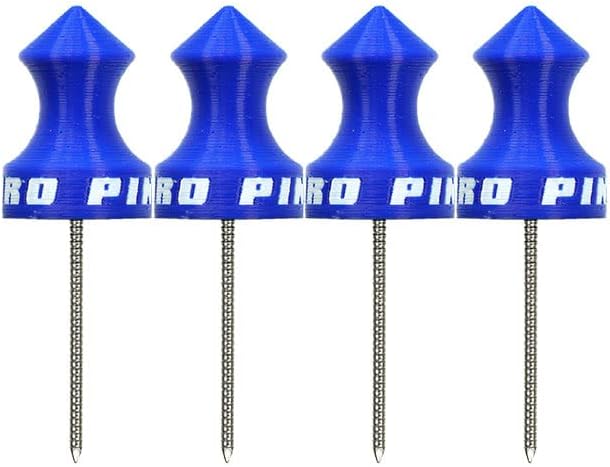 Pro Pins (4 опаковки) - Целеви щифтове (неръждаема стомана) с технология за магнитно заключване | най-Доброто в своя клас,