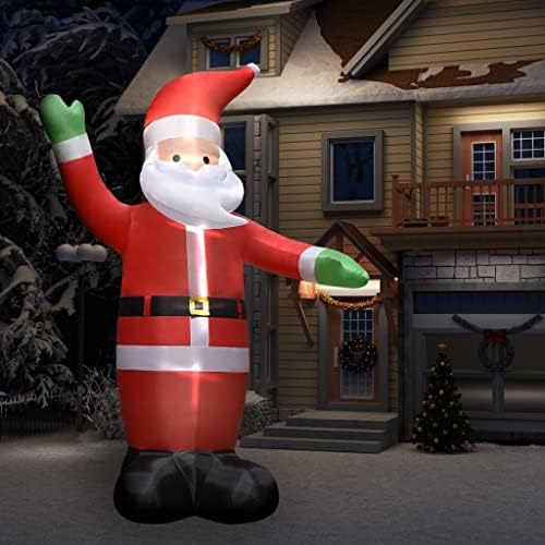 Дядо Коледа Matalde Раздувной с Украсата за Коледа IP44 14.8 LED Коледа'
