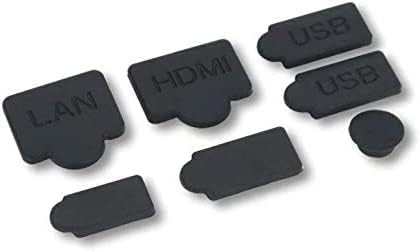 1 Комплект Силиконови Пылезащитных Заглушек Делото LAN HDMI Type-C USB Докинг станция Противопылевая Делото Прахоустойчив Щекер