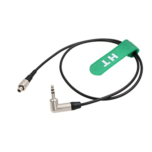 Балансирано аудио кабел HangTon 3.5 мм TRS до 3-номера за контакт конектора за Смесител-Записване на Звукови устройства до предавателя Sennheiser