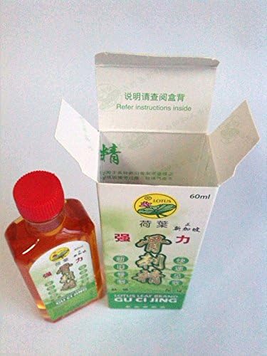 Масло за облекчаване на Костни Издънки Gu Ци Дзин от марката Lotus Leaf 60 мл 荷叶文骨刺精