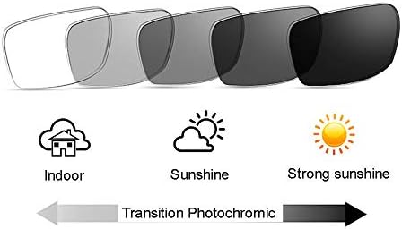 Мъжки Ацетатные Дървени Извънгабаритни Фотохромичните Очила с UV Прехода, способни да издържат на въздействието на Rx