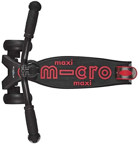 Скутер Micro Kickboard - Maxi Pro Deluxe Kick Скутер - 3-колесен скутер с плавно скольжением, наклонен с лост, с дебели стабилни