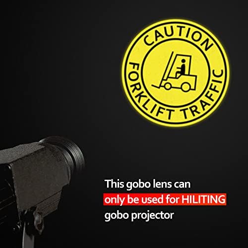 Ярък led Проектор с Логото на GOBO мощност 40 W, Въртяща с леща GOBO, GOBO Glass-Пътен Знак За вилочных мотокари с Предупреждение