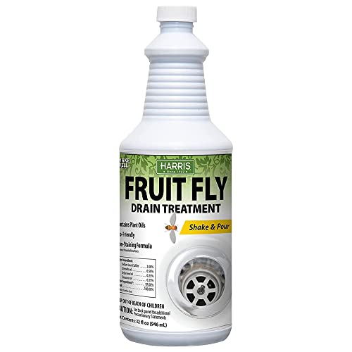 Гел за премахване на плодови мухи Harris, Отводняване и защита от плодови мухи за помещения, 32 грама