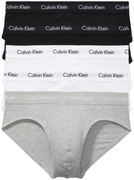 Мъжки памук еластичен кратката Calvin Klein от 5 опаковки за бедрата