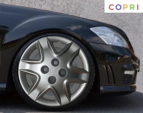Комплект Copri от 4 Джанти Накладки 14-Инчов Сребрист цвят, Крепящихся болтове, Подходящи за BMW