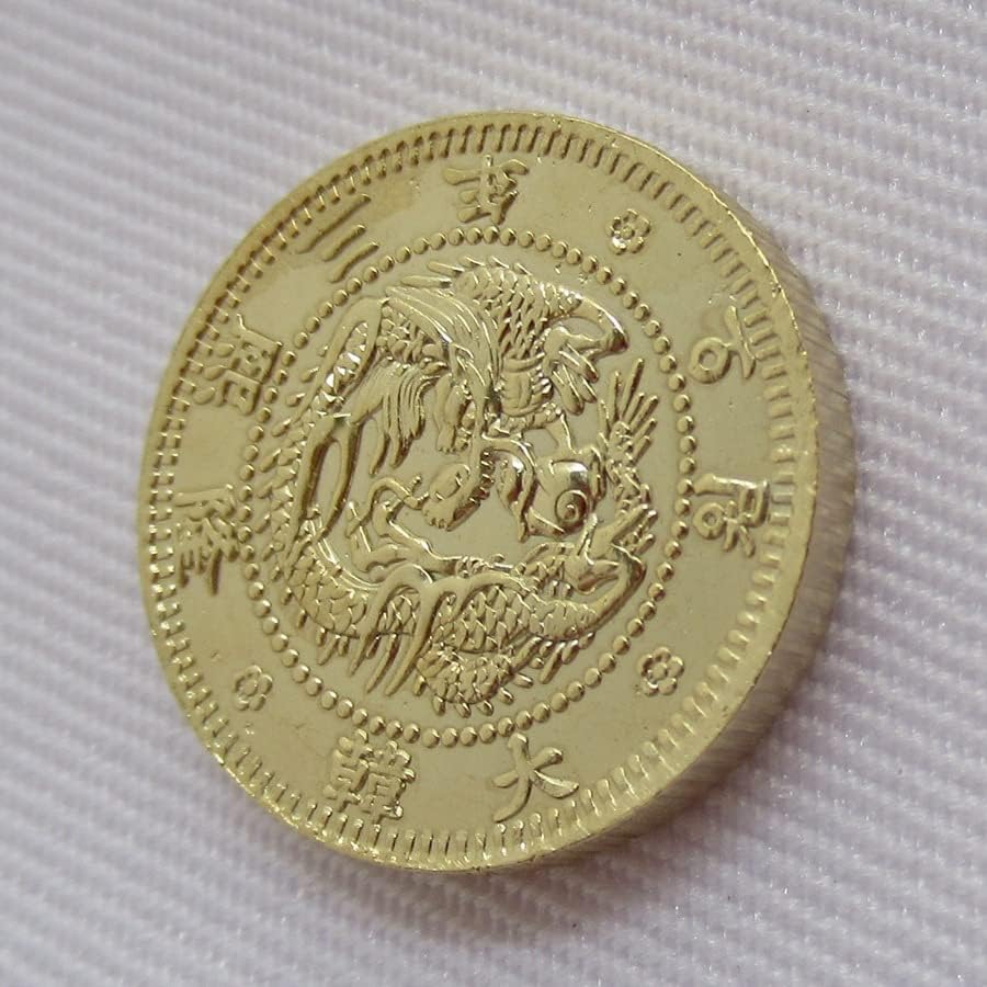 Дэхан Енхи 3 Години 10 Вон Чуждестранна Копие на Златна Възпоменателна Монета KR22