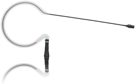 Насочен слушалка Countryman E6IDW6B2LW Soft E6i с кабел 2 мм, за предавателя Lectrosonics (черен)