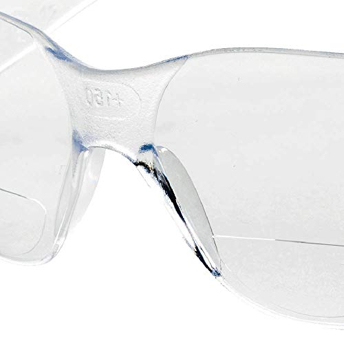 Леки, Удобни и устойчиви на надраскване Защитни очила Sellstrom, Бифокални, Защитни очила, Прозрачни лещи от цели поликарбонат,