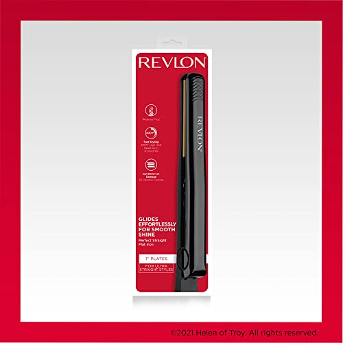 Тройна Керамични утюжок Revlon Perfect Heat | За ултра преки укладок (1 инч)