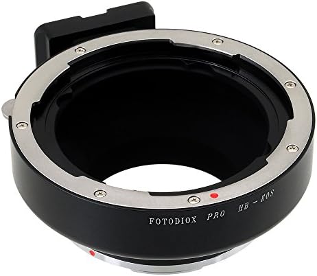 Адаптер за закрепване на обектива Fotodiox Pro е Съвместима с огледални лещи Hasselblad с V-образно прикрепен към тялото
