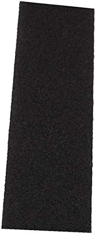 X-DREE 20 мм x 2 мм Супер Здрава еднопосочна EVA Порести поролоновая лента Черен цвят, Дължина 5 M (20 мм x 2 мм Супер здрава еднопосочна