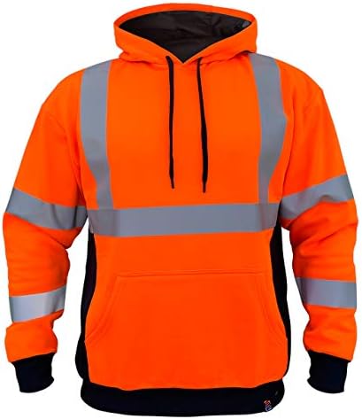 Защитно риза SS360 ANSI Клас 3 Защитно hoody Оранжев цвят