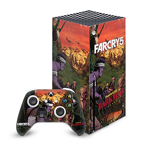 Дизайн на своята практика за главата Официално Лицензиран Far Cry Hours Of Darkness Arte Clave Vinyl Стикер Детска Стикер на кожата, която е Съвместима с конзолата Xbox Series X и комплект