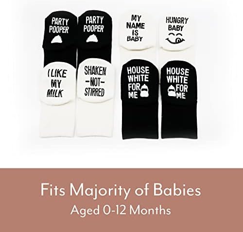 Подаръчен комплект детски чорапи - трета пола Неутрални Подаръци за душ и стоки от първа необходимост за новородено - Бебешки