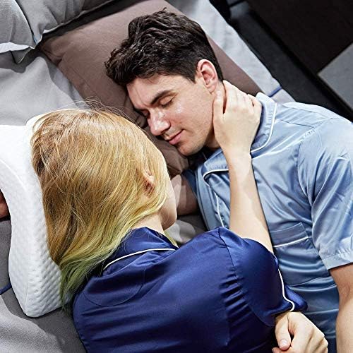 Възглавници за сън от пяна с памет ефект GUANGMING - Contour, Извити Възглавница за Прегръдки, Възглавница против мравучкане на ръцете,