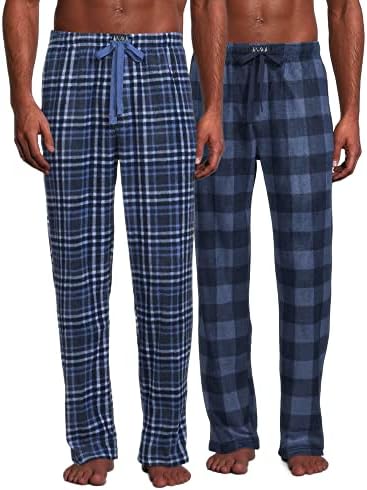 Мъжки пижамные панталони Lucky Brand - Ультрамягкие Флисовые Панталони за сън и почивка (2 опаковки)