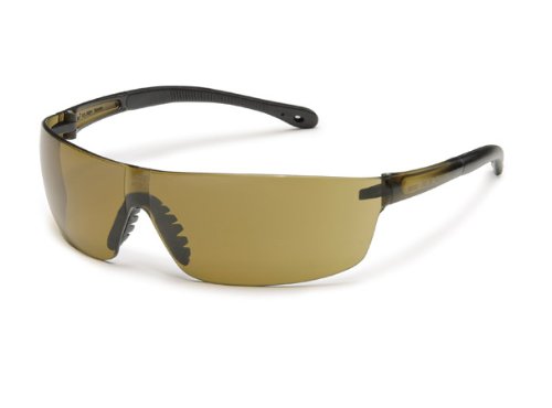 Ултра-леки Предпазни очила Портал Safety 4475 StarLite в квадратни рамки, лещи с Кехлибарен цвят, Амбър сб (опаковка от 10 броя)
