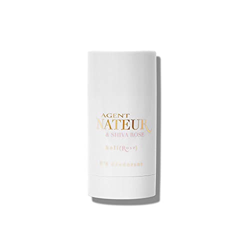 Agent Nateur - Натурален дезодорант holi (rose) №4 | Не съдържаща алуминий, нетоксичен Почистващ крем за кожа (1,7 oz | 50ml)
