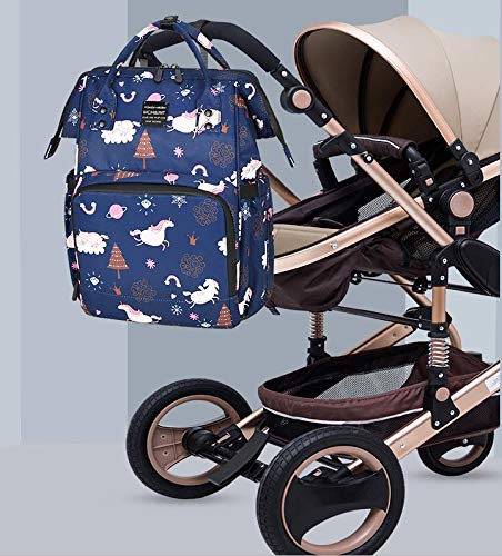 Лека и модерна чанта за майките, с чанта през рамо, голяма чанта голям за мама и бебе