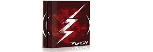 Контролер Gear The Flash Nerdy Dream - Кожа конзола PS4, Официално Лицензиран PlayStation - Бордо