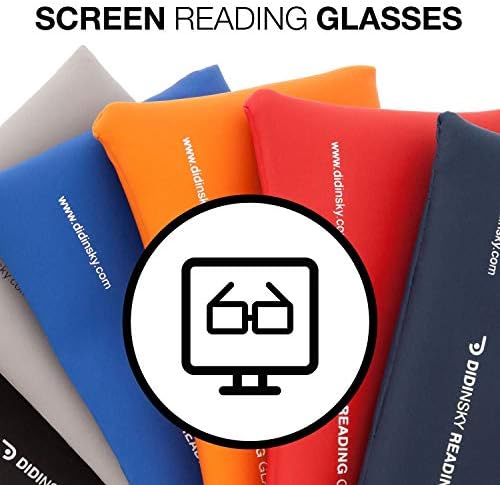 Очила за четене DIDINSKY. Защита от синя светлина и отблясъци. Графит + 3.0 - DALI