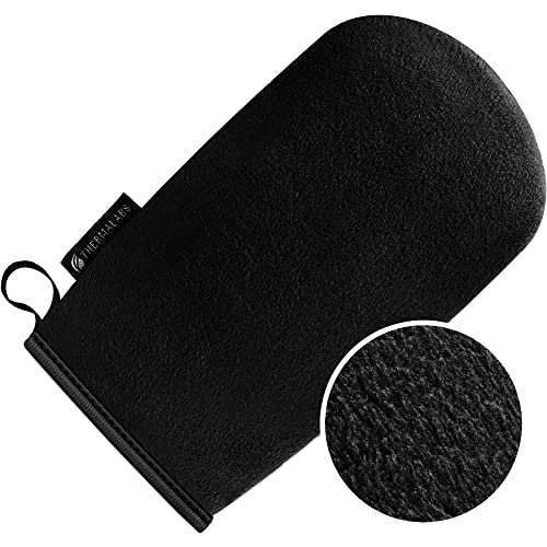 Ръкавица-апликатор за самостоятелна обработка на кожи Ultimitt Black: Множество ръкавица за нанасяне на тен без разводите,