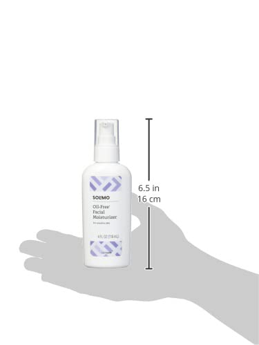 Марка - Безмасляный Хидратиращ крем за лице Solimo за Чувствителна кожа, 4 ет. унция, 1 опаковка