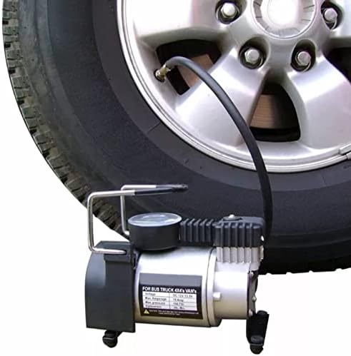 Компресор за въздух на инфлацията, Надуватель гумите са на съвместимост на налягането голям подаване 12А Висок Широк, за пътища