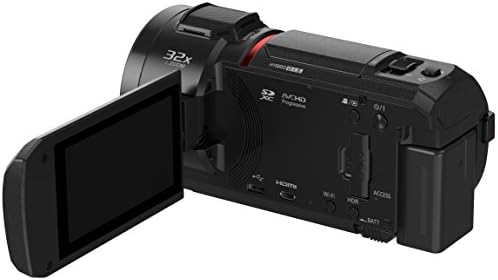 Видеокамера Panasonic PANASONIC HC-VX1 4K, 24-кратно обектив LEICA DICOMAR, сензор 1/2,5 BSI, Три система за стабилизиране