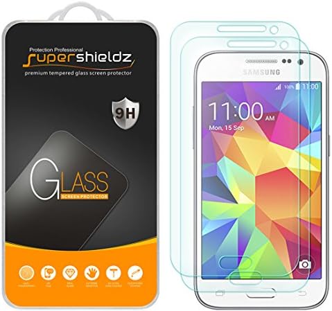 (2 опаковки) Supershieldz е Предназначен за Samsung Galaxy Основната Prime Протектор на екрана от закалено Стъкло Против надраскване,
