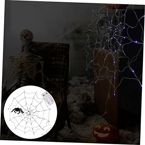 SOIMISS Spider Светлини Външни Украса Led Декор Външен Декор Външен Led Декор За Помещения Осветени Акар Декор Светлинна декорация за Хелоуин