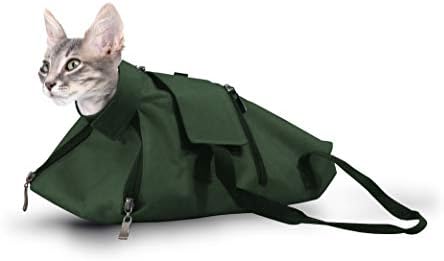 След операцията носете Кошачью удерживающую чанта Премиум-клас, чанта за грижа за котката, чанта-переноску за котки. Направено в Европа