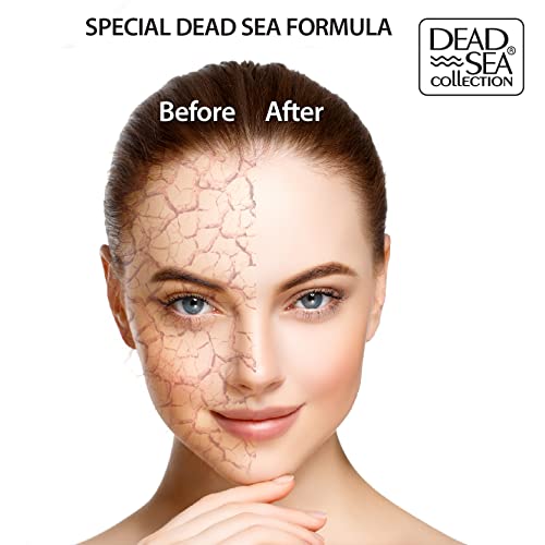 Дневен крем за лице Dead Sea Collection против бръчки с витамин С и моркови - против Стареене - Грижа за кожата с морски минерали - Подхранващ,