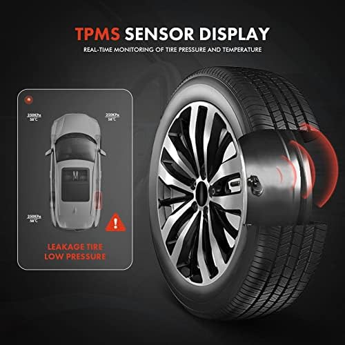 Сензор система за контрол на налягането в гумите Премиум-клас, който е съвместим с Kia Soul 2014-2019 Soul EV 2015-2017 Седона 2015-2019