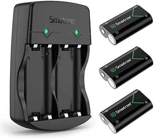 Зарядно устройство за контролер Smatree за Xbox One, 5 бр. Батерия с зарядно устройство устройство, Съвместим с Xbox One/One X/One S/ One Elite