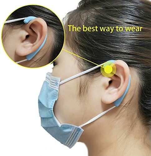 OKAICEN Мека силиконова ушна контур За защита на ушите, снимающая дискомфорт в ушите, Мини Силиконови слушалки (многоцветни,