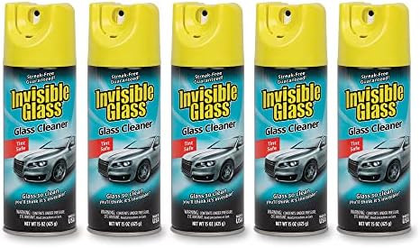 Аерозолен спрей за измиване на стъкла и прозорци Invisible Glass 91160 Premium Не оставя разводите върху стъкло и остатъци