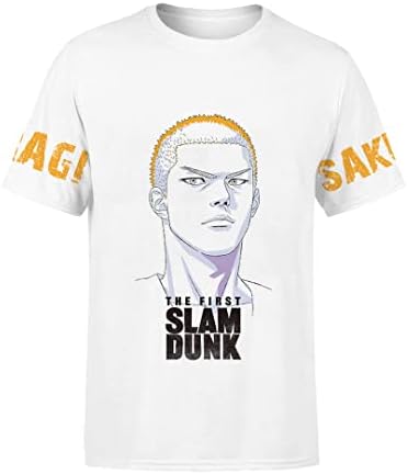 Баскетболно Тениска Anger Slam Eagle, Мъжки Ризи с Къси ръкави Dunk, Тениска Sakuragi Rukawa Miyagi Mitsui Akagi, Унисекс