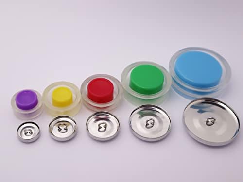Комплект бутони за корицата на Katapata, Копчета за корицата от плат, Копчета за корицата с тел, табли, Размер 60 (1-1 / 2 инча), Копчета