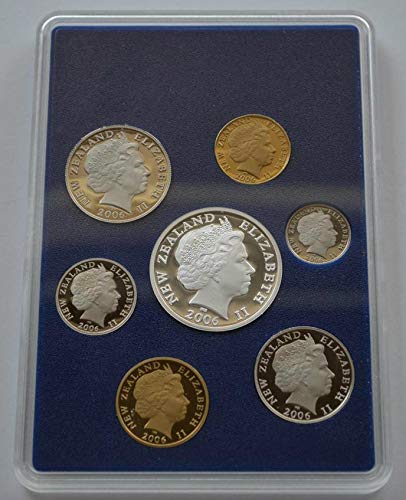 Годишен набор от Пробни монети Нова Зеландия 2006 г. - Falcon Uncirculated