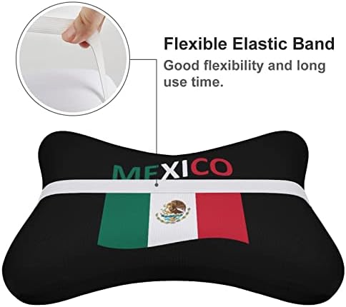 Знаме на Мексико Автомобилната въздушна Възглавница За Шията Мека Възглавница За главата с останалите Колата Възглавницата за Релакс на Врата