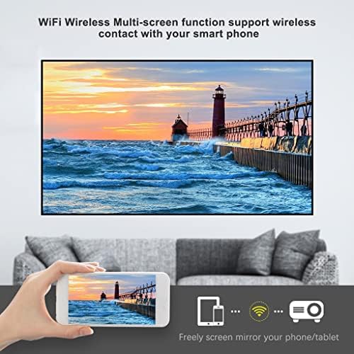 XXXDXDP Ga828 на цял екран за проектор с резолюция 1920x1080 P Projetor Android 9,0, видео домофон за смартфон, led 3D домашно кино, кино