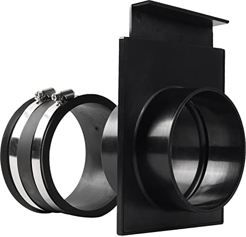 (1 комплект) 4-инчов вентилационни клапи за системи за събиране на прах и вакуумни устройства - С лесни за използване и ефективни плъзгащи