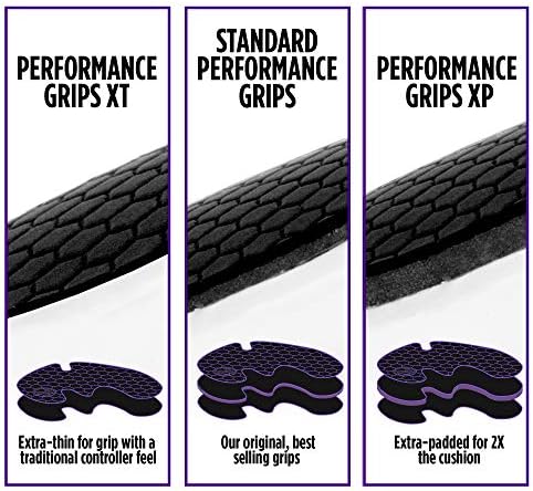 Дръжки KontrolFreek Performance Grips XT за Playstation 4 | Здрав дръжки | Черно (Тънък)