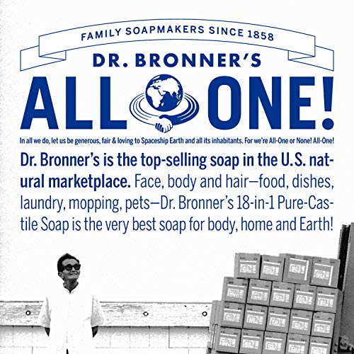 Dr. Bronner's - Сапун от чиста Кастилска (Цитрусови плодове, 5 грама, 6 опаковки) - Произведено на базата на органични масла