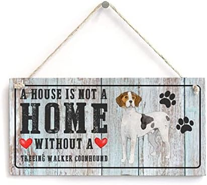 Любители на кучета-Цитат Знак Хъски Къща Не е Къща Без Куче Забавен Дървен Знак на Кучето плака за Кучета, Селска Къща Знак 8x16 Инча