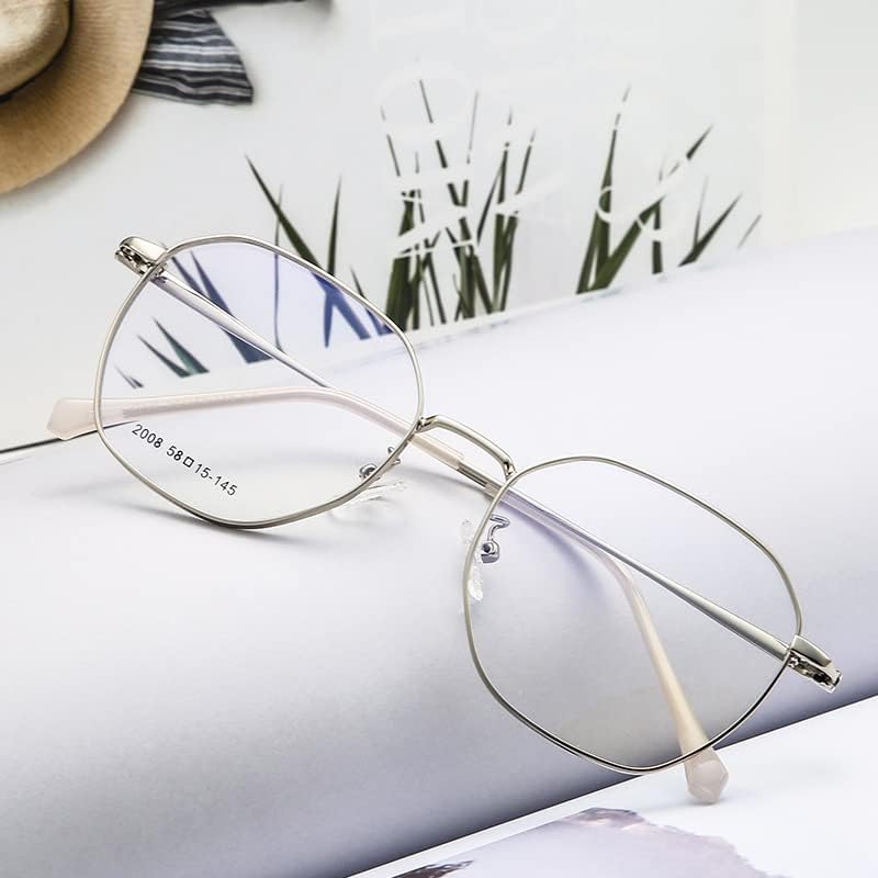 NEWADA 2023 Очила за четене в метална рамка за мъже и жени, Блокер Синя светлина Компютърни Четци, които Предпазват от напрежение в